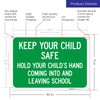 Keep Your Child Safe Hold Your Child's Hand Coming Into