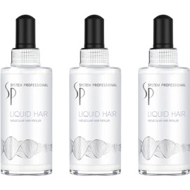 Wella SP Liquid Hair Molecular Hair Refiller, 3 x 100 ml