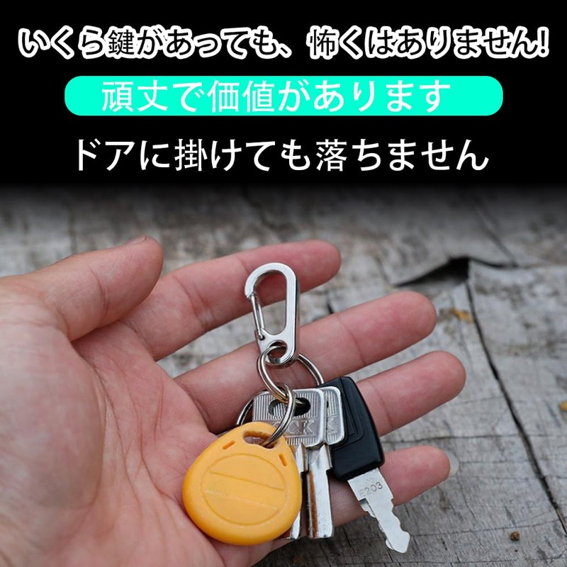 Mountain Carabiner Multifunction Spring Hook Mini Mountain Carabiner Lightweight Durable