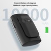 Waist Fan Portable Rechargeable Wearable Clip Belt Cooling Fan for