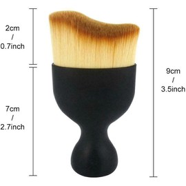 Htppzjr Car Cleaning Brush, Dashboard Cleaner for Car Interior, Car Interior Cleaning Tool, Soft Bristles Detailing Brush Computer Keyboard Dusting Tool