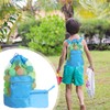 1Pc Large Mesh Bag, 1Pc Small Square Mesh Bag, Beach