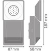Ledvance LED Floodlight, Light for Outdoor Use, Warm White, 151