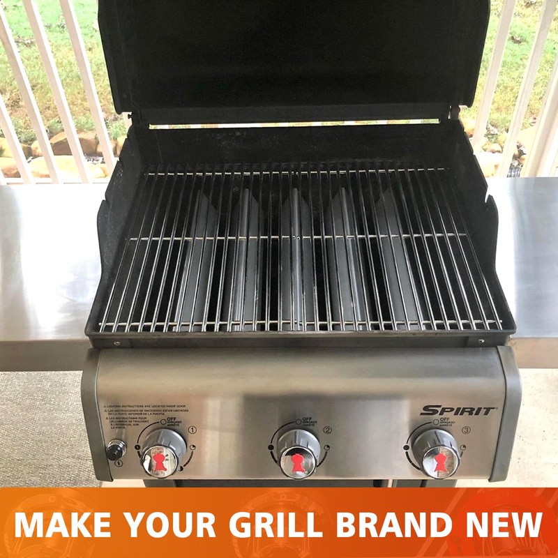 Hisencn 7639 Cooking Grates for Weber Spirit I & II