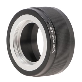 M42-Nik Z Lens Adapter, Hersmay M42 Lens for Nik0n Z7 Z6 Z7II Z6II Z5 Z50 Mirrorless Full Frame Camera