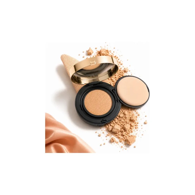 Crema Cc Glowe Cojín Corrector Maquillaje 2 Tonos