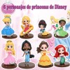 8 Piezas De Adornos De Princesa