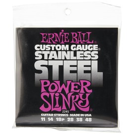Ernie Ball 2245 11-48 Power Slinky Stainless Steel String Set