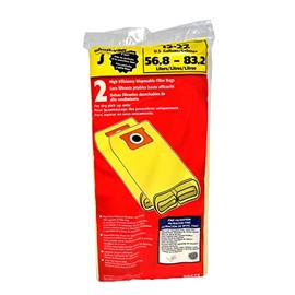 Shop Vac 906-73-33 16 To 22 Gallons High Efficiency Collection Filter Bags 2Pk