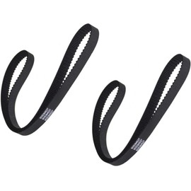 2 x 537mm Bread Maker Straps Compatible with Domo, Quigg, Severin, Eureka, Silvercrest Model: 80S3M537