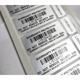 Tamper Proof Warranty Void Stickers Protection Labels Security Seal Double Label (200)