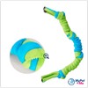 My Pet & Me Chew 4-Knot Rope Dog Toy, Green