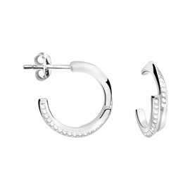SOFIA MILANI - Women's Earrings 925 Silver - with Zirconia Stones - Zirconia Stud Earring - E2812