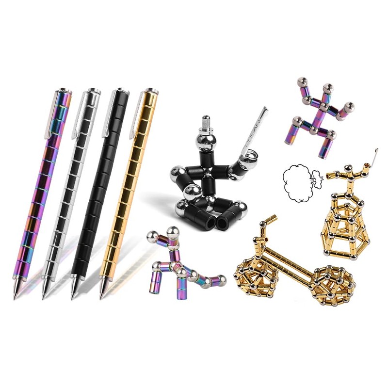 Cool 0.5mm Ballpoint Pen,Fun Stress-Relieving Multifunction Writing Pen Creative Gift