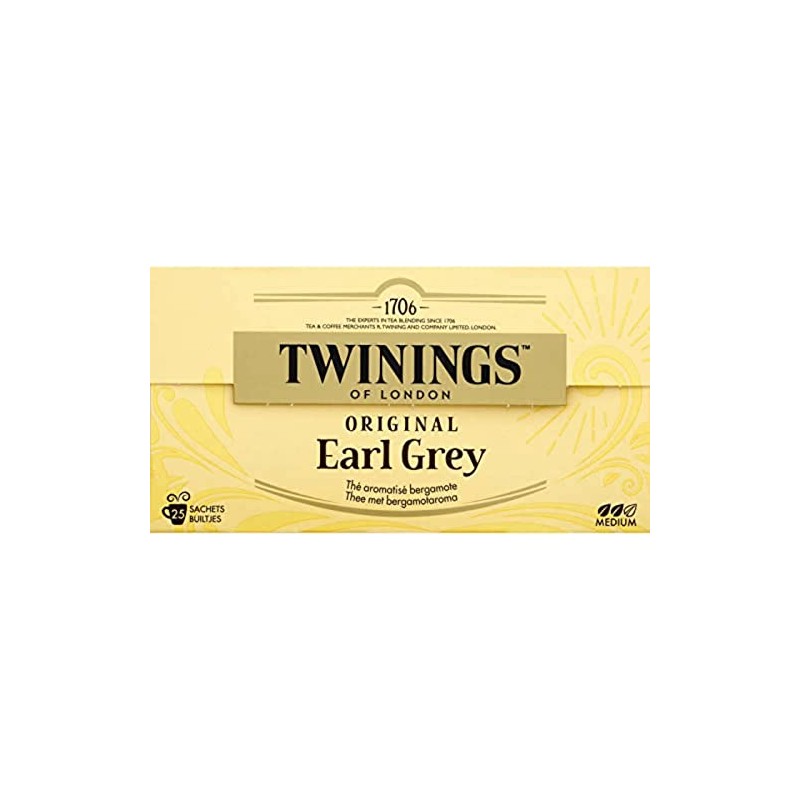 Twinings Of London Earl Grey Origin Tea with Bergamot Flavoured