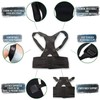 10PCS Magnets Back Support Belt for Posture Correction and Back