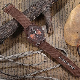 Reloj de Pulsera, Correa Redonda de Nailon, Relojes para Hombre, Relojes Militares para Hombres, Reloj Militar Militar, Relojes de Pulsera...         