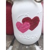 Valentine’s Day Mason Jars/Valentine’s Mason Jars/Valentine’s Day Centerpiece/Valentine’s Decor/Heart Mason