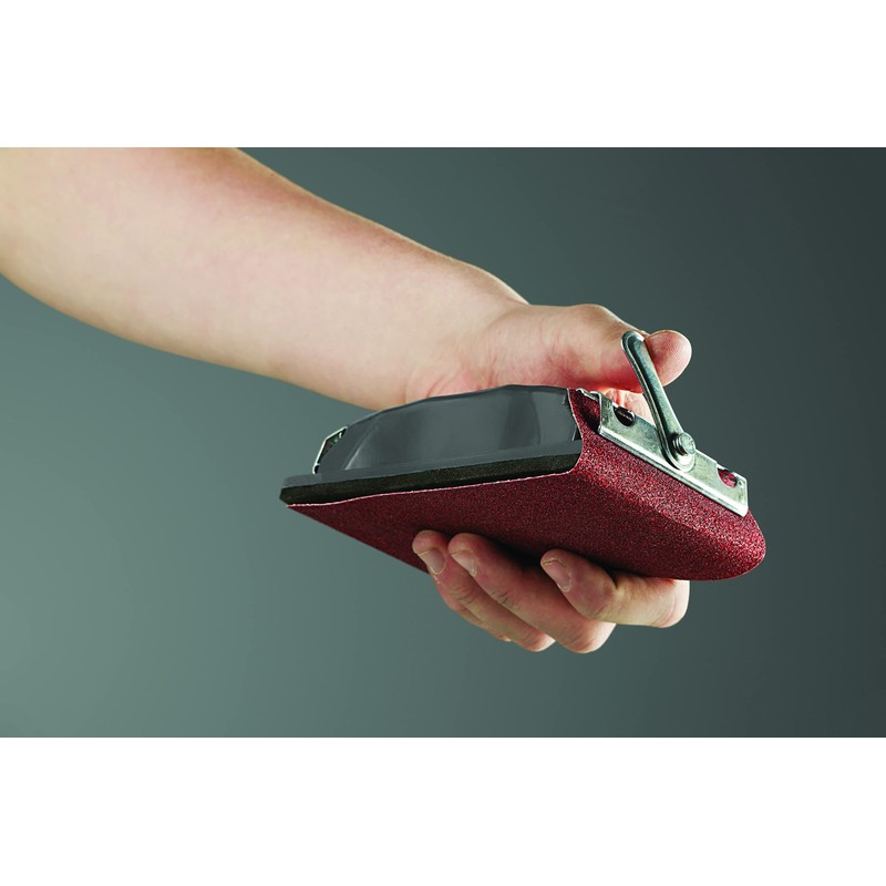 Bosch Professional 1x Hand Sanding Block (with Clamps, Plastic, 160