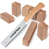 Hanpex 6-Inch Japanese Hand Saw, SK5 Pull Saw, Flexible Blade