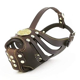 Bestia Maximus Leather Muzzle Unique Design and Quality