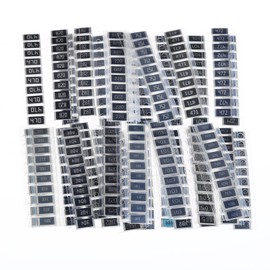 PATIKIL 2512 Surface Mount Device Resistor Kit 1 Set/330pcs 1R-1M Ω 33 Value 5% Tolerance 1W DIY Chip Resistor Assortment Kit for Electronics