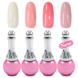 nailrecipe Nail Recipe, Gel Nail Kit, Home, Easy to Use, Self Gel Nail Set, Gel Nail Set (Present Set, Feminine Color)