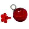 Parasol Flower Droplet Hummingbird Feeder - Red