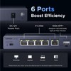 UGREEN 2.5Gbps Network Switch, 5 x 2.5Gbps Base-T& 1 x