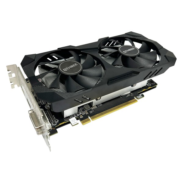 QTHREE Radeon RX 560 XT 8GB GDDR5 Graphics Card,1792SP,128 Bits,DVI,HDMI,DP,Gaming