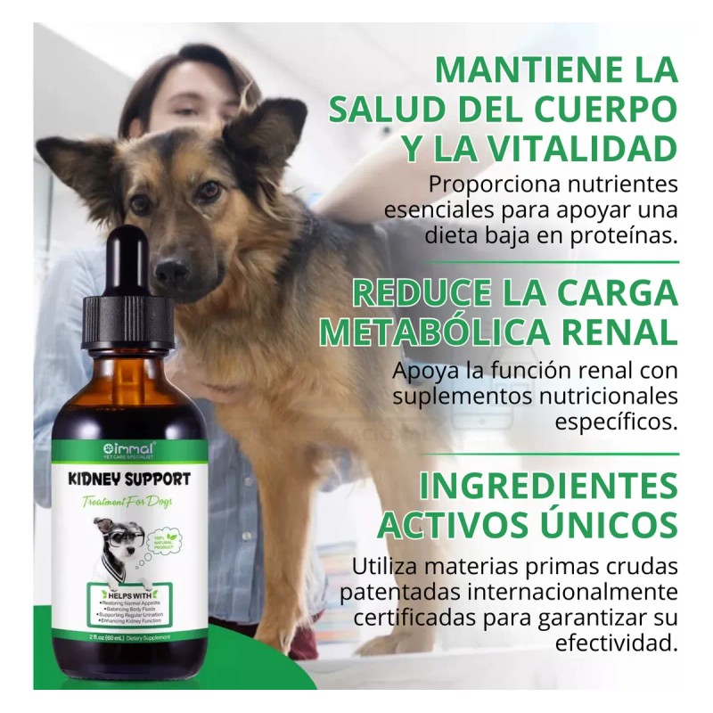 Suplemento Para Salud Renal Perros Natural Riñones Y Vejiga