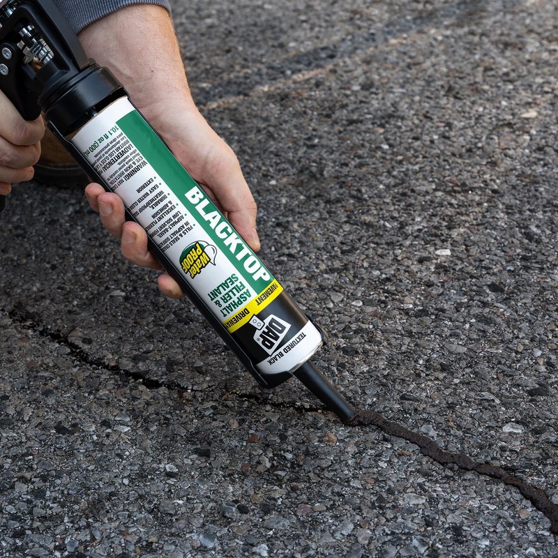 DAP Blacktop Asphalt Low Voc Sealant, Black, 10.1 Oz (7079827065)