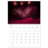 The firework (Monthly Wall Calendar 2026 16.5" x 23.4" (open)),