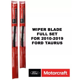 Motorcraft Wiper Blades Genuine OEM Complete Set of 2 For Ford Taurus 2010-2019