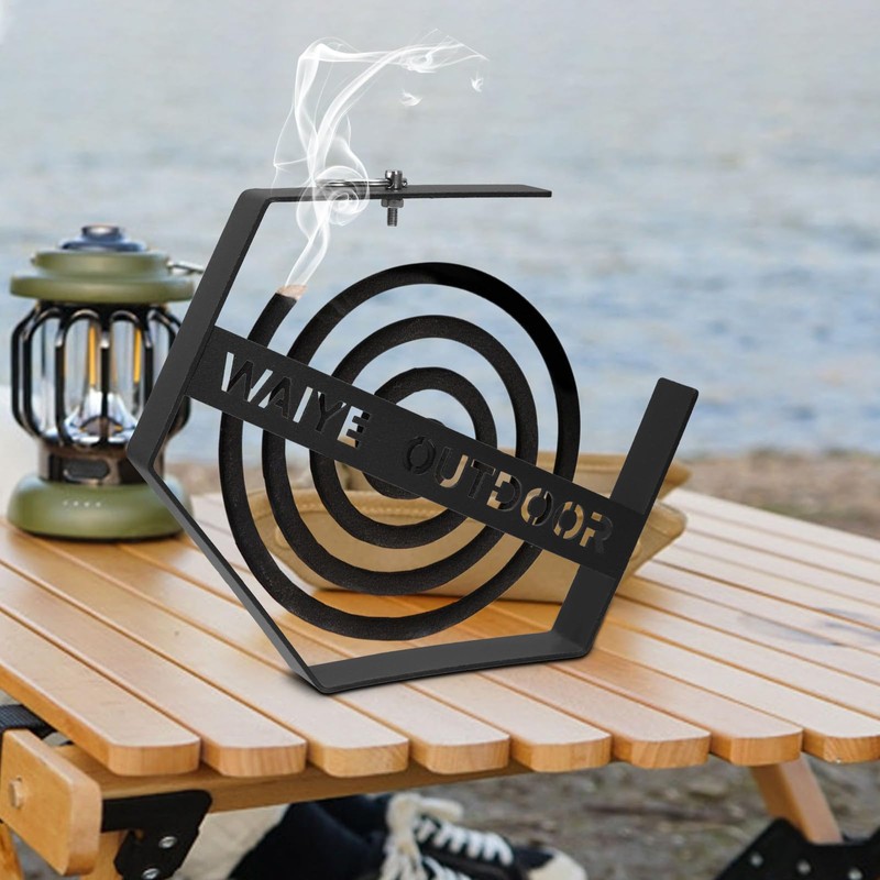 Mosquito Coil Holder, Spiral Mosquito Coil Holder, Creative Iron Mosquito