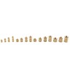 HALJIA 330PCS M2 - M5 Knurled Brass Thread Insert Nut,
