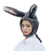 HIPIHOM Easter Bunny Head Cover Easter Festival Cosply Plush Animals