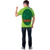 Nickelodeon Ninja Turtles Shirt With Mask and Donatello, Green, x-large