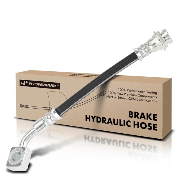 A-Premium Rear Passenger Brake Hydraulic Hose Compatible with Select Chevy