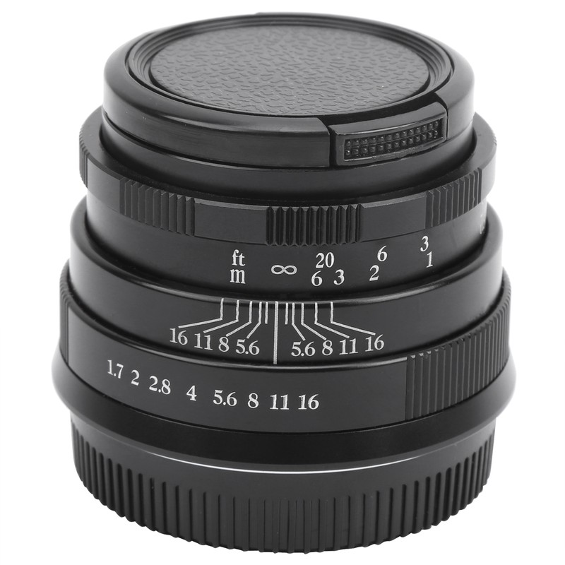 NEWYI 35mm F1.7 M4/3 Mount Large Aperture Portrait Fixed Focus