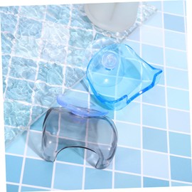 Baluue 6pcs Suction Cup Razor Holder Bathroom Hooks Shower Hooks Sponge Coat Rack Razor Wall Hooks Toilet Shower Shaver Holder Removable Hooks Towel Rails for Bathrooms Gel Racks Plastic