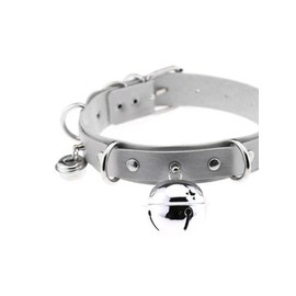 QinRuan Cosplay Costume 3-Pieces Set,Cat Ears and Leather Bell Collar Faux Fur Animal Tail