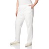 Ruby Rd. Women's Plus-Size Pull-on Stretch French Terry Pants, White,