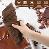 TranRantic 2 Pcs Deep Chocolate Bar Mold, Large Chocolate Molds