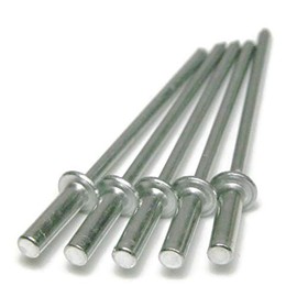 Closed End Sealed Pop Rivets 3/16#6CE Aluminum Blind Rivets 6-2, 3/16" x 1/8" Grip (0.020-0.125) QTY 100