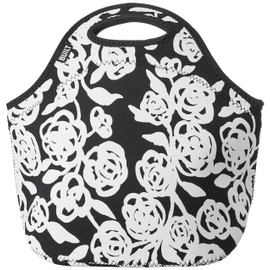 Built NY Gourmet to Go Neoprene Lunch Tote, Garden Rose Black & White by Built NY