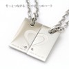 [Close to Me Stainless Steel] Stainless Steel Pair Necklace, Hypoallergenic,