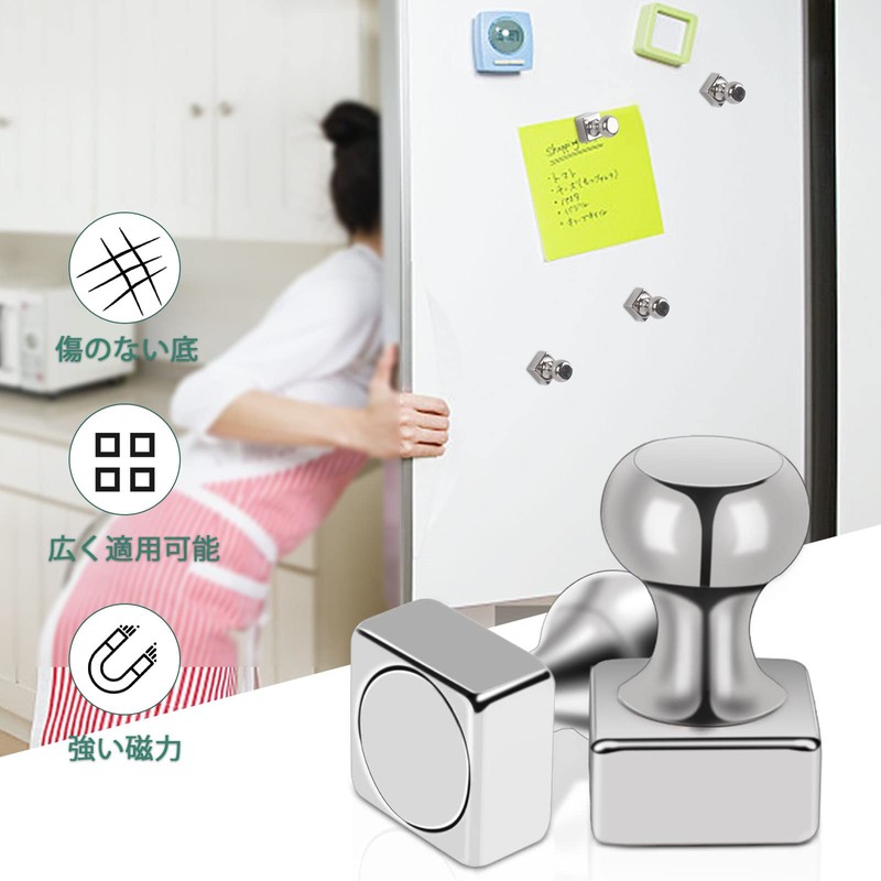 Strong Magnet Pins Neodymium Magnets Refrigerator Magnets, Whiteboard Magnetic Push