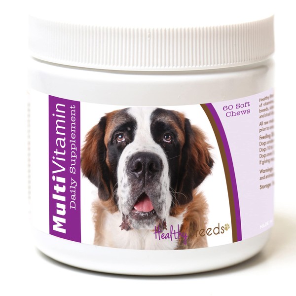 Healthy Breeds Healthy Breeds Saint Bernard Multi-Vitamin Soft Chews 60
