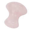 Scraping Stone Tool Mushroom Shape Pink Rose Quartz Gua Sha